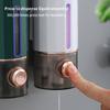 Manual Wall-Mounted Soap Dispenser Household Hand Sanitizer Box Punch-Free Bathroom Shower Gel Press Box Bathroom Accessories