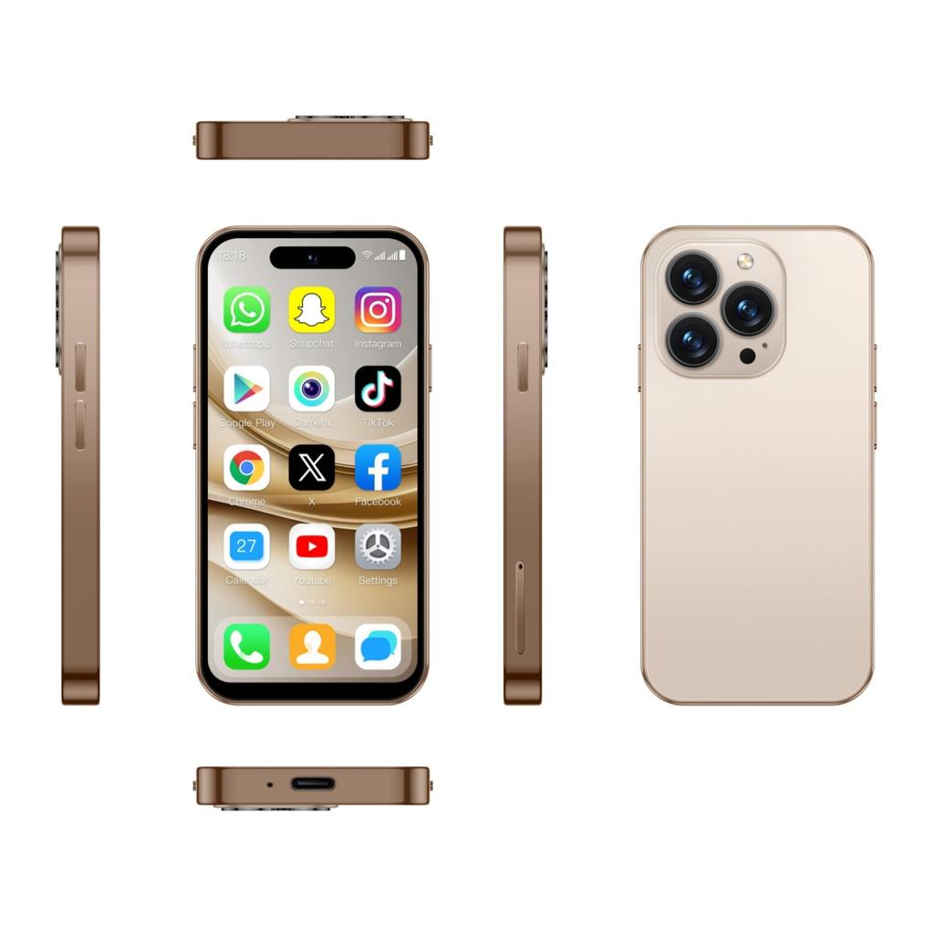 M17 PRO Mini 4G Smartphone 4.0inches MTK6739 RAM 2GB ROM 16GB Dual Camera 2MP+5MP Dual SIM Dual Standby Bluetooth WIFI Type-C Android Mobile Phone