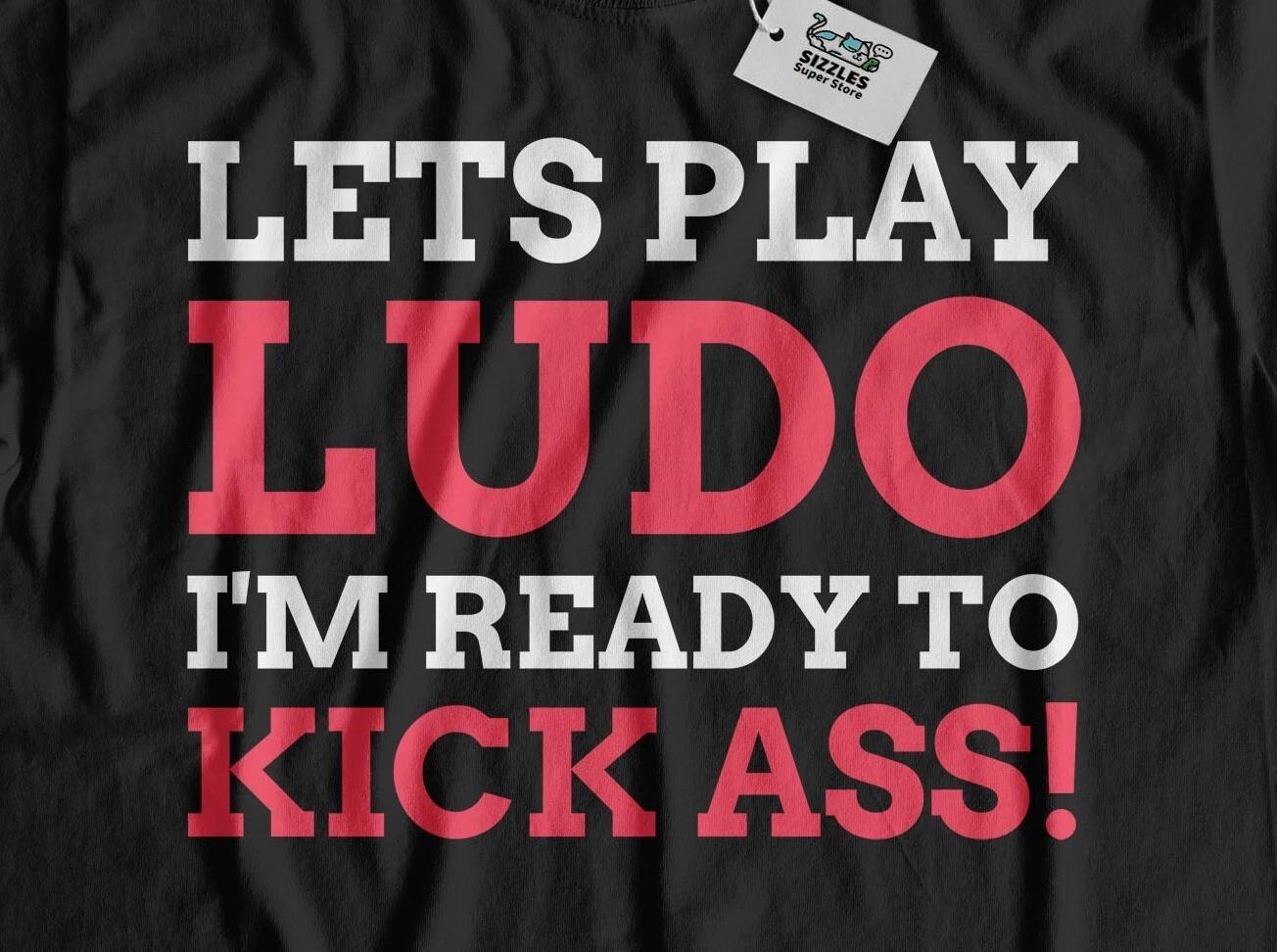 Unisex Funny Ludo T-Shirt Christmas Family Board Games Night Gifts S