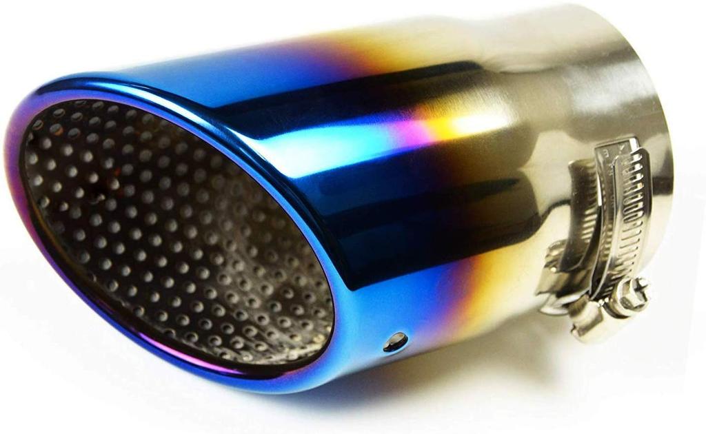 LAIEN Muffler Cutter, Axela, Wagon, Sedan, Sports, BM BY BL Series, Titanium Color, Exterior,