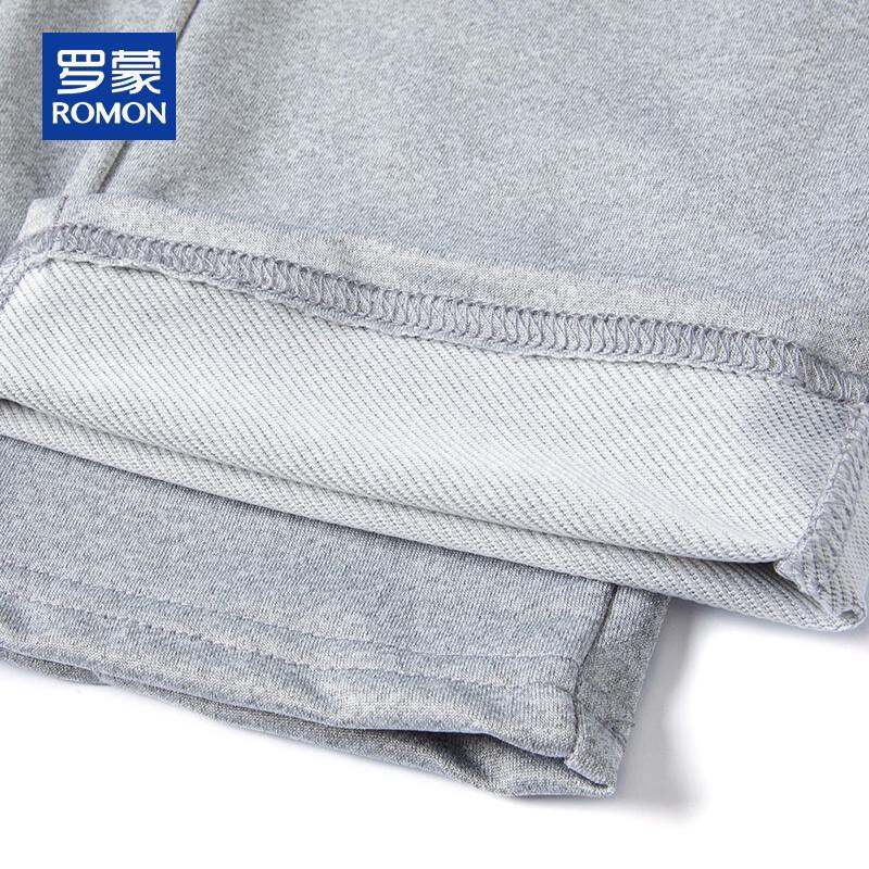 ROMON Men's Spring Autumn Casual Straight-Leg Sport Pants