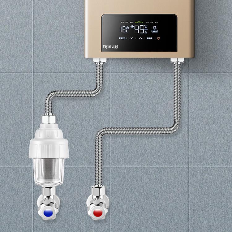 Universal Stainless Steel Water Purifier Pre-Filter with Electric Heater