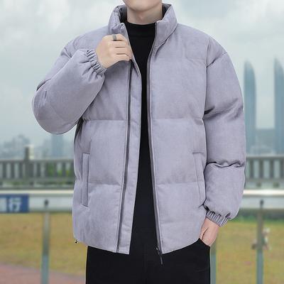 New Suede Cotton-padded Jacket Men's Winter Trendy Brand American Couple Cotton-padded Jacket Winter Jacket Thickened Cotton-padded Jacket Down Jacket
