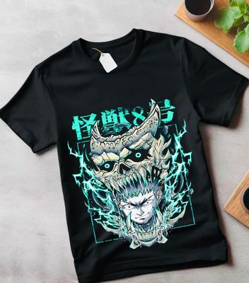 Maglietta Kaiju n. 8 Mina Shiro kaij Horror Anime Graphic Tee Regalo Maglietta regalo