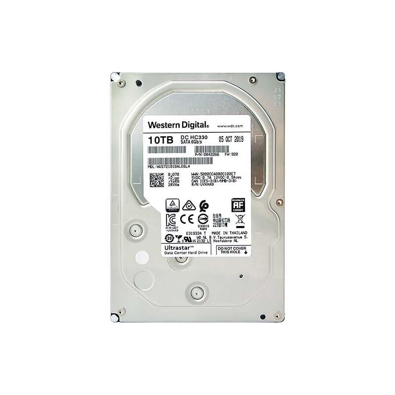

Western Digital 10TB DC HC330 Enterprise SATA HDD