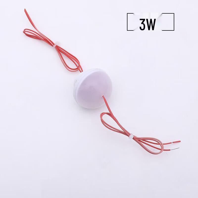 Festive Red Rotating LED String Lights
