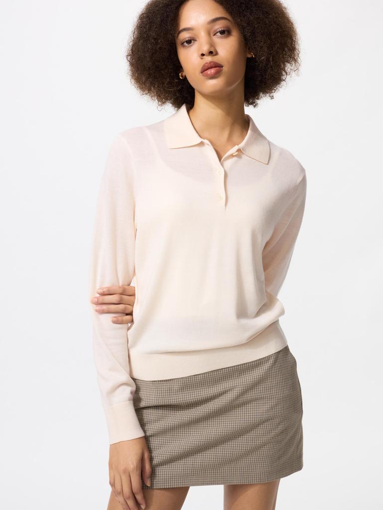 Uniqlo Merino Polo Sweater