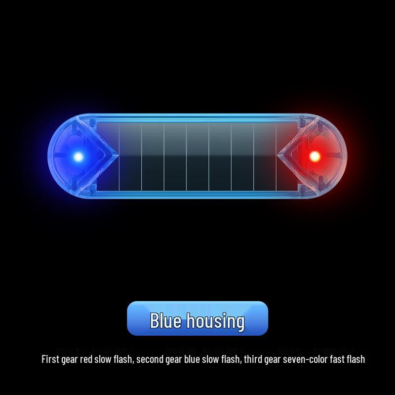 Car Solar Anti-Theft Flashing LED Interior Warning Light