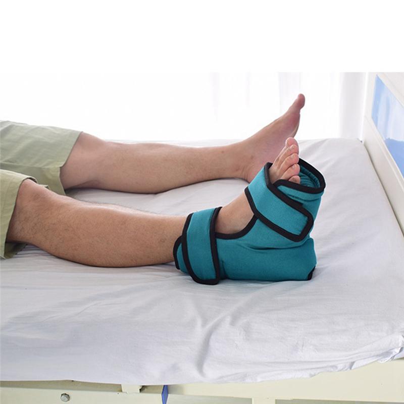 Heel Cushion Heel Protector Flannelette Pillow Heel Wrapped Pillow Relieve Pressure Anti Bedsore For Elderly Patients