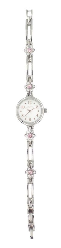 Watch Fragola Flower Point Bracelet Watch SV Silver [Follow] N00424S-4 Women's