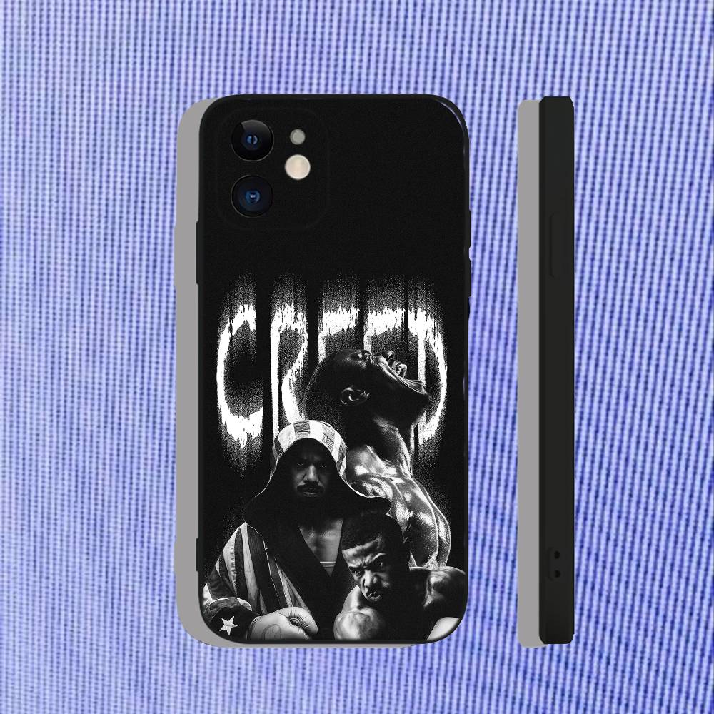 

C-Creed Movie Boxing Phone Case For iPhone 17,16,15,14,13,12,11,Pro,Max,Plus,Air,X,XS,XR,SE,8,7,Mini,Soft Black Funda iPhone13