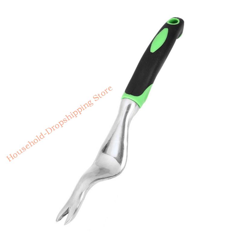 85AD Versatilitys Aluminum Gardening Weeder Tool Root Remover With For Effective Soil Aeration Plant Maintenance