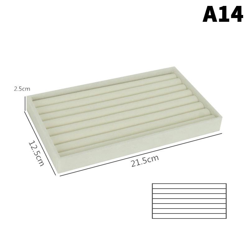 Velvet Jewelry Box Tray Storage Jewellery Holder For Ring Earrings Necklace Bracelet Display Box For Jewelry Classification Box