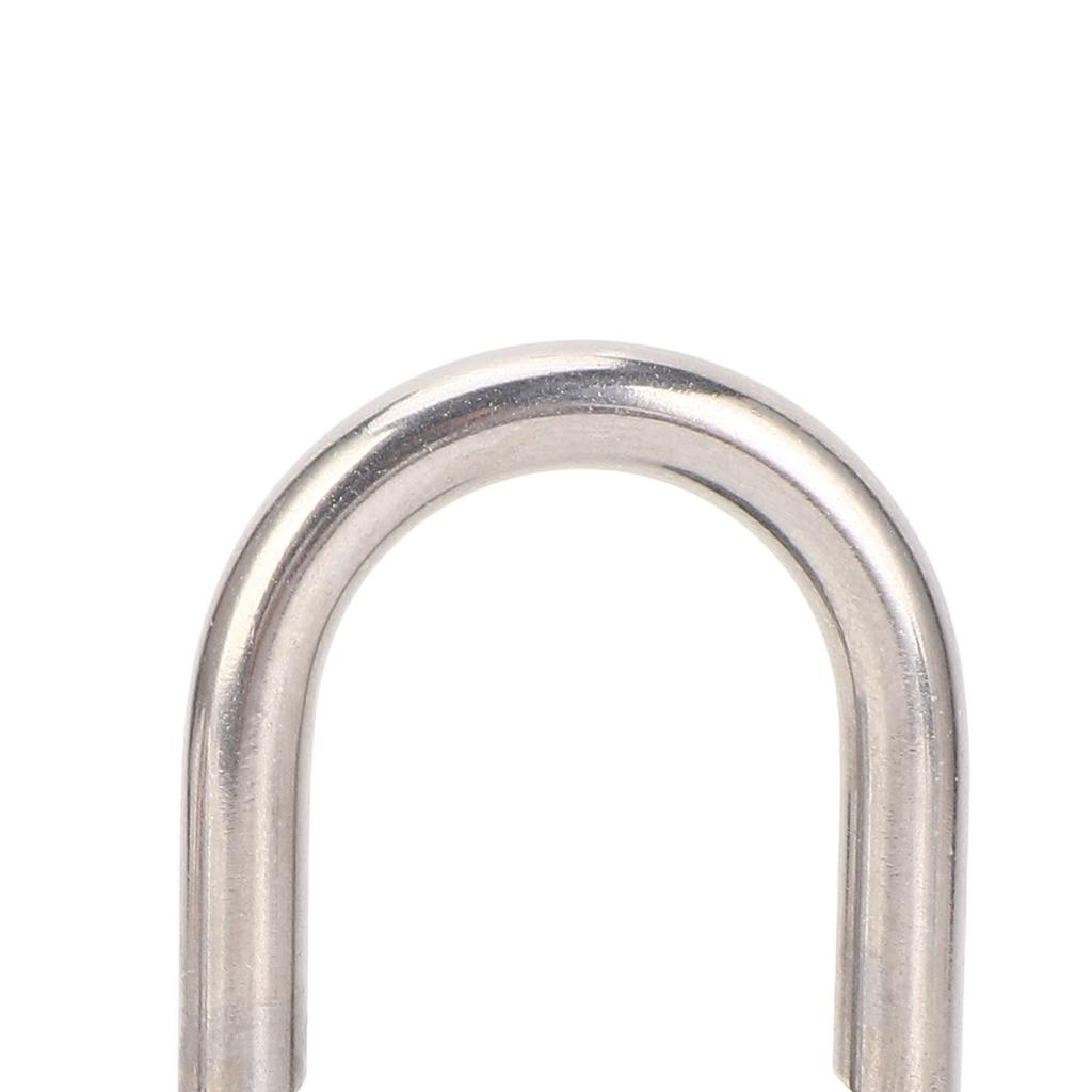 6 Digit Heavy Combination Lock Zinc Alloy Water Resistant Theft Proof Digital Keyless Password Locker Lock for Gym School Garage