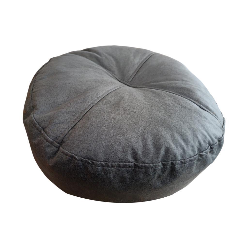 Small Round Floor Cushion Pad Soft PU Chair Pillow for Home Decor Living Room Indoor Outdoor Use