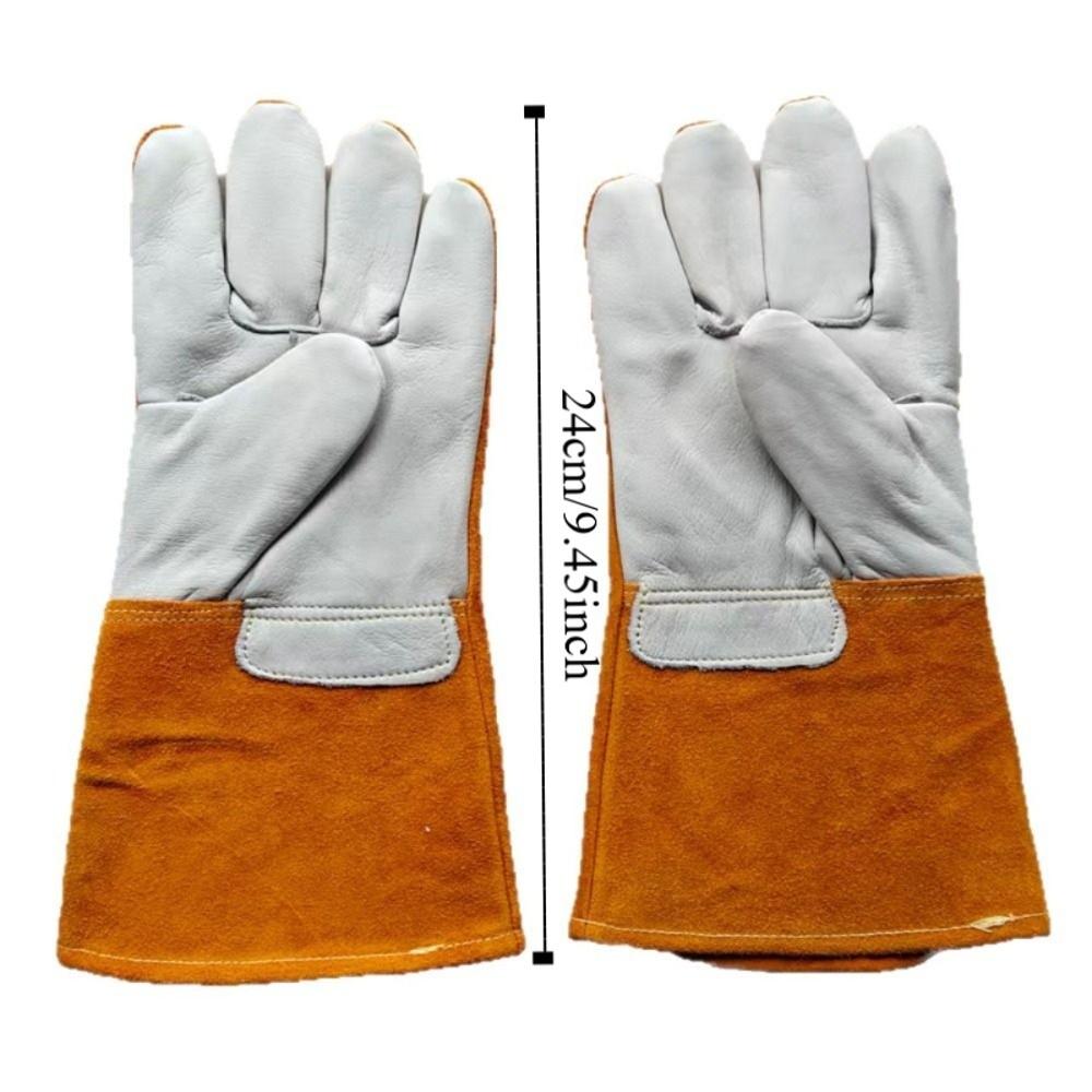 Long-sleeved Thorn Proof Gardening Gloves Adjustable Cuff Safety Labor Protection Glovess Wear-resistant Anti-slip Work Gloves