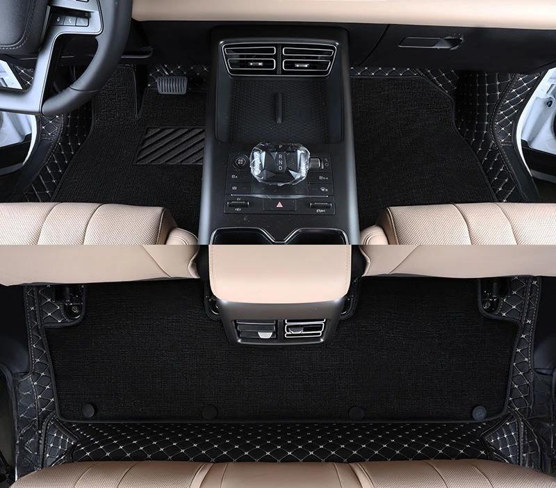 Car Floor Mats for BYD Song Pro Dmi 2024 2025 Car Mat Interior Accessories Waterproof Non-slip Seat Back Protector Car Carpet