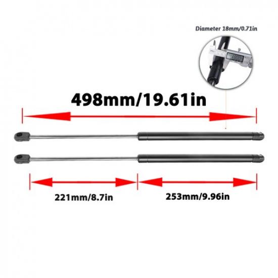 2Pcs Front Hood Lift Support Strut Gas Spring Shock Struts For Volvo XC90