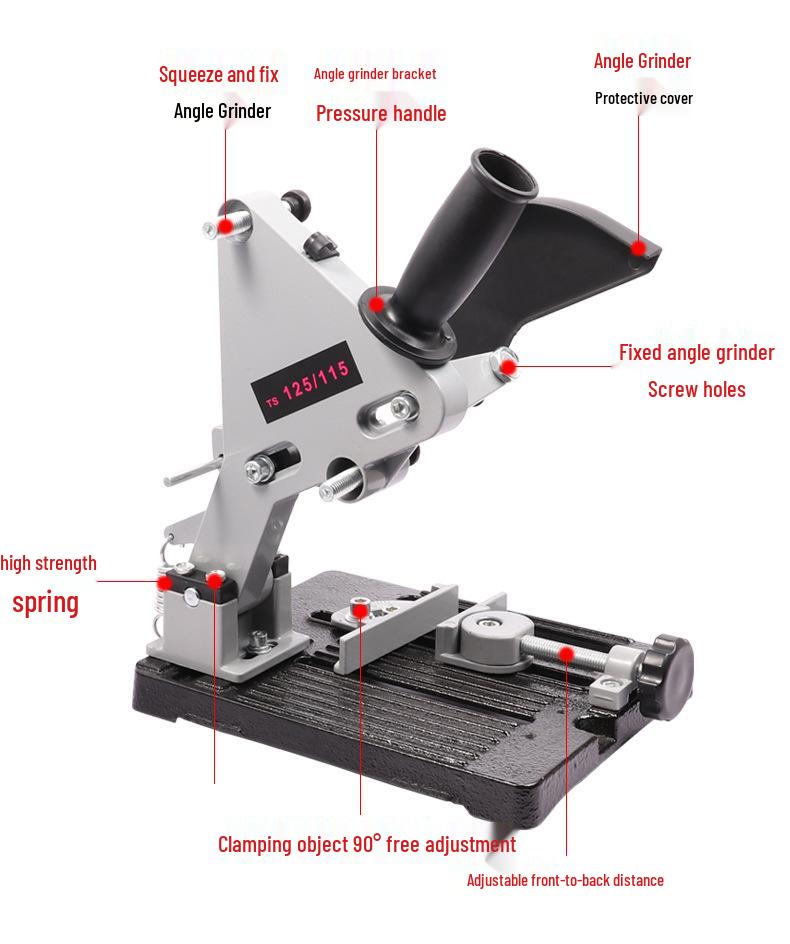 Multi-purpose Angle Grinder Stand for Cutting and Grinding