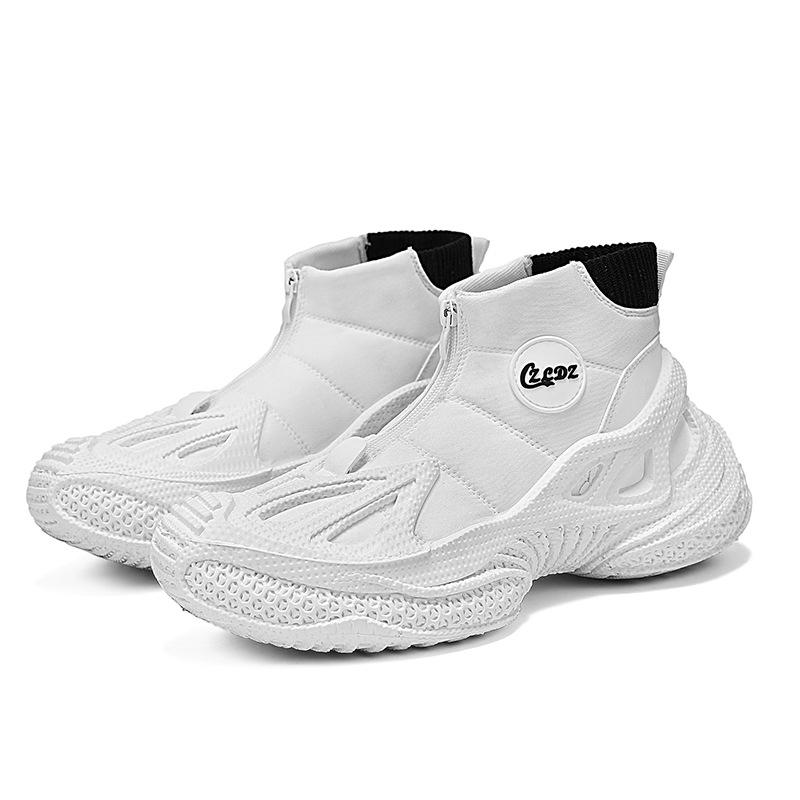 Fashion cool personality trend labor insurance shoes work non-slip and anti-collision work cushioning outdoor adventure comfortable Martin boots