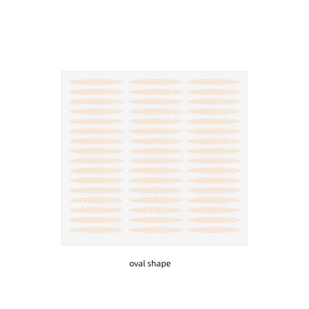 Breathable Mesh Lace Eyelid Tape Waterproof Long Lasting Double Eyelid Tape Self Adhesive Clear Beige Invisible Eyelid Tape
