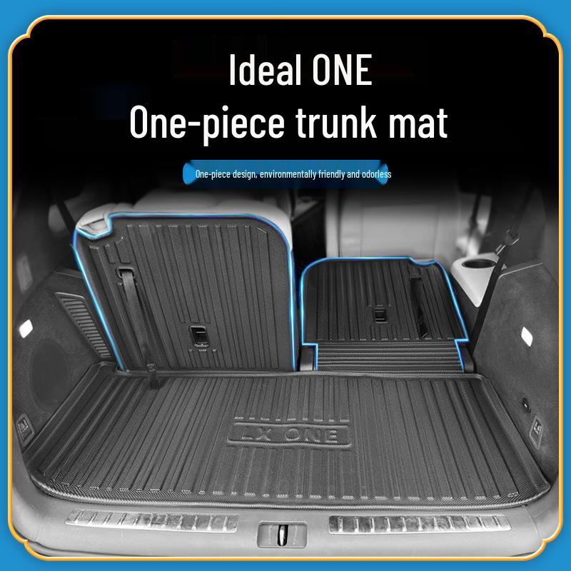 Ideal ONE TPE Trunk Mat: Eco-Friendly, Waterproof, Double-Layer Carpet Protector
