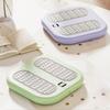 Electric Foot Warmer And Heated Pad Massage Machine Three Vibrations USB Direct Plug PP Build