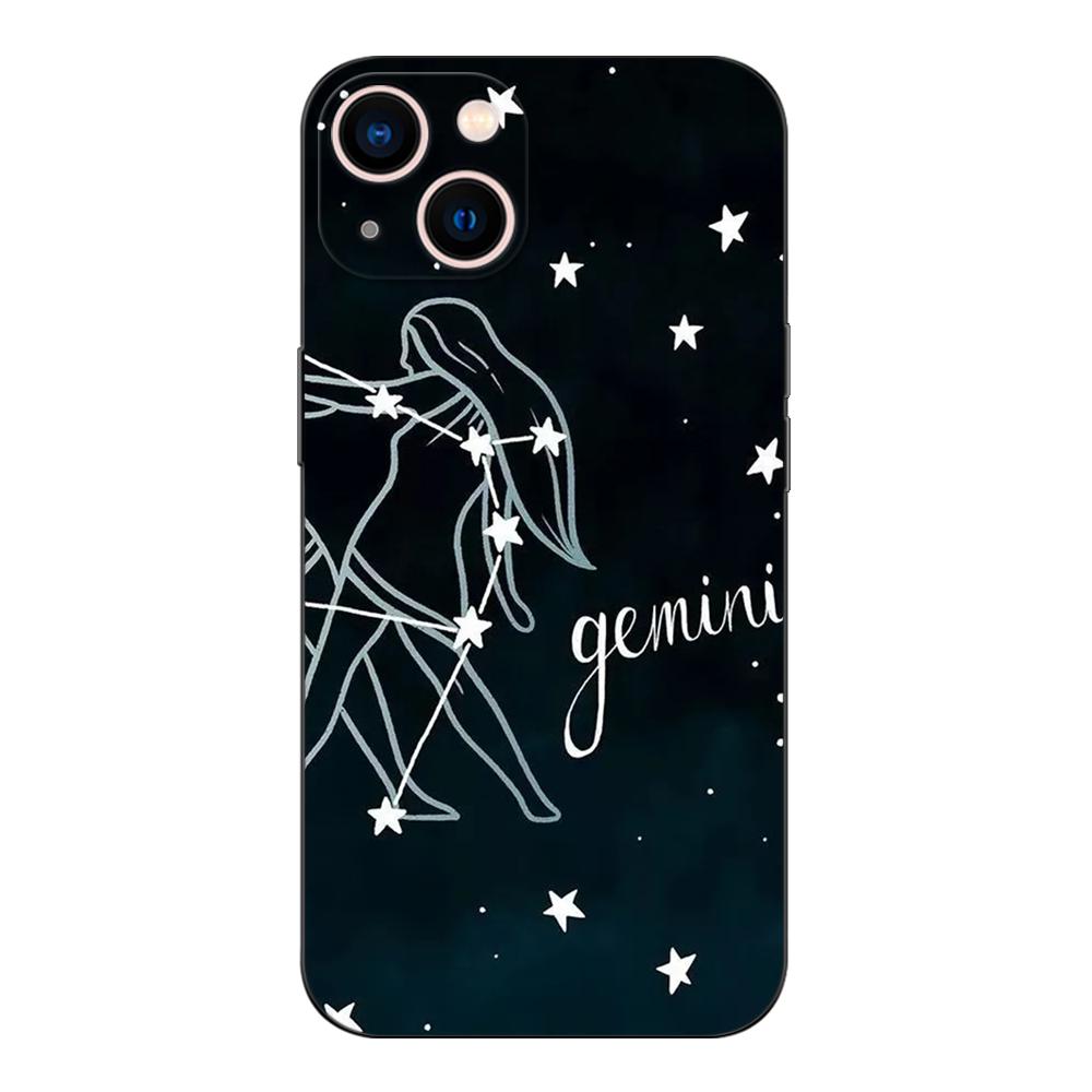 

Black Tpu Case For OPPO A11S A15 A15S A16 A16S A16K A16E K3 K10 K9S ACE2 5G zodiac sign OPPO K3