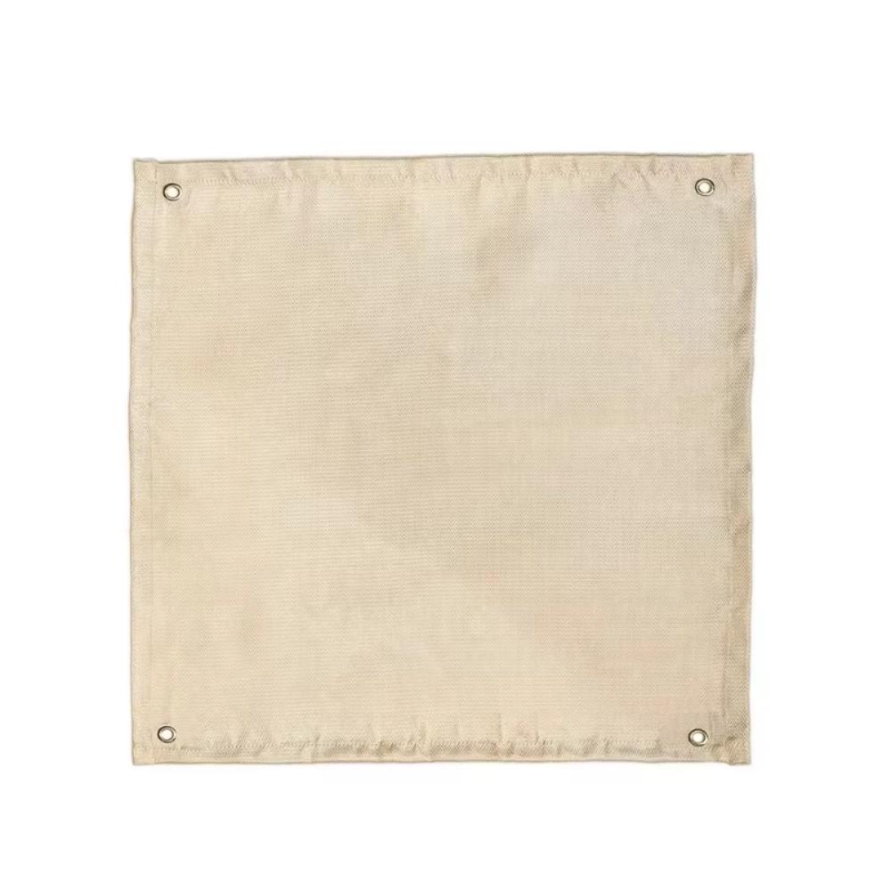 Multidimensional Outdoor Under Grill Mat Glass Coated Flame Retardant Mat Picnic