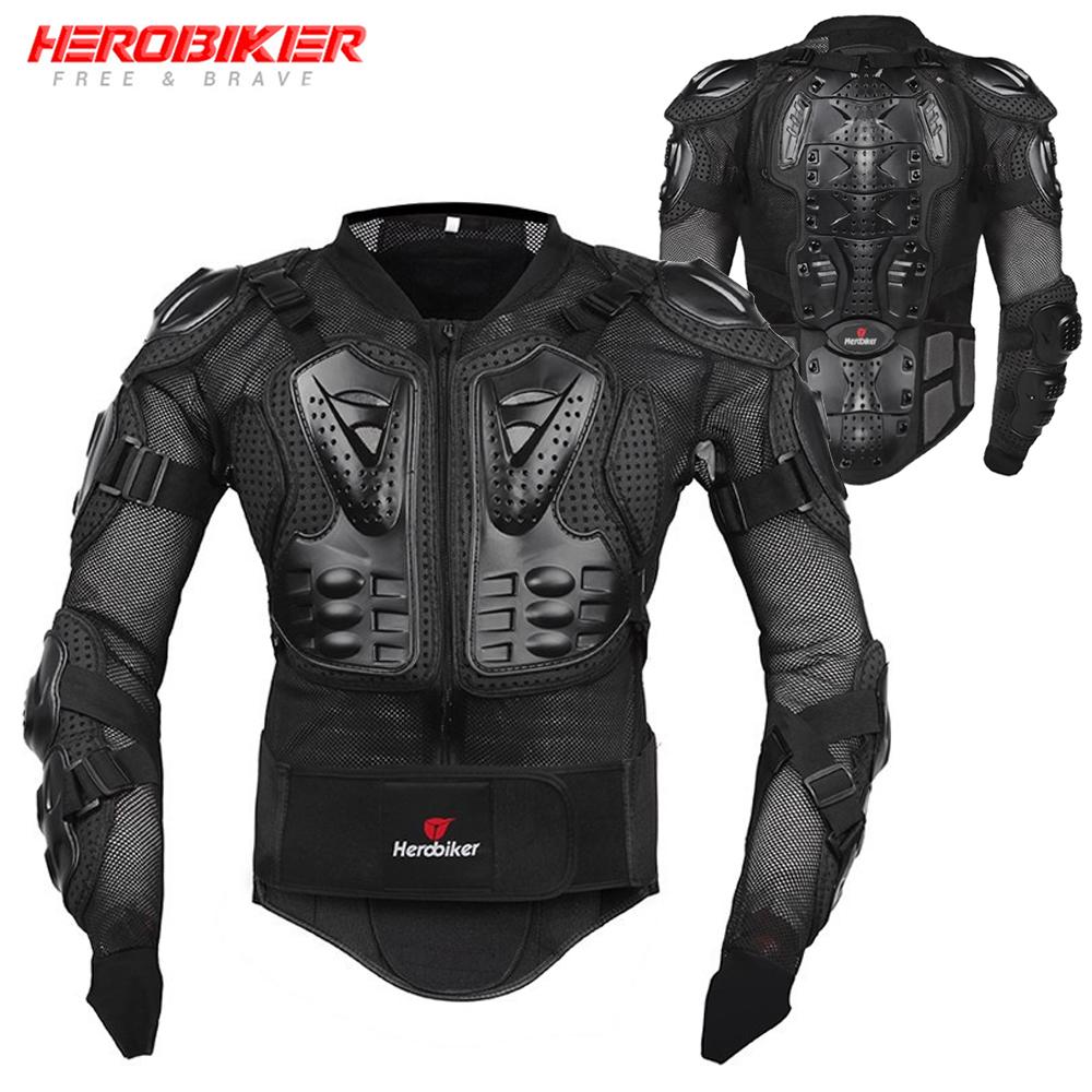 HEROBIKER Motocyklová bunda Pánská Motocyklové Brnění Moto Tělové Brnění Motokrosová Jezdecká Bunda Závodní Motocyklová Ochrana Těla S-5XL