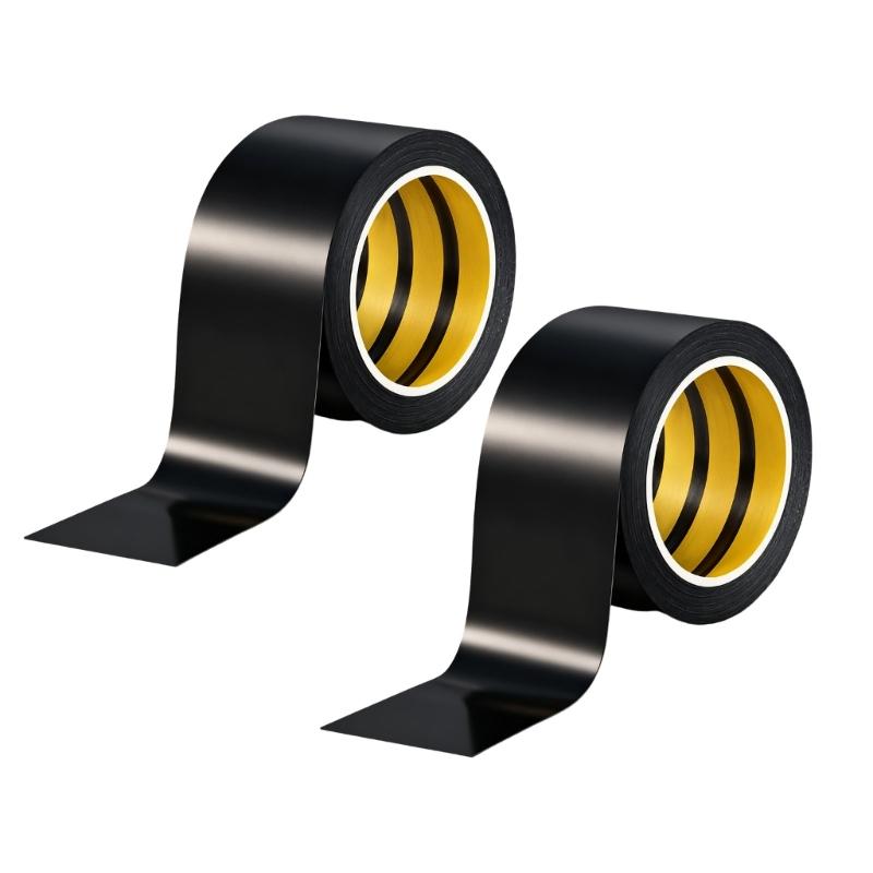2PCS Auto Adhesive Foams Weatherstrip Tape Strong Foams Insulation Tape 10 Meter for Door Window Water Wind Barrier