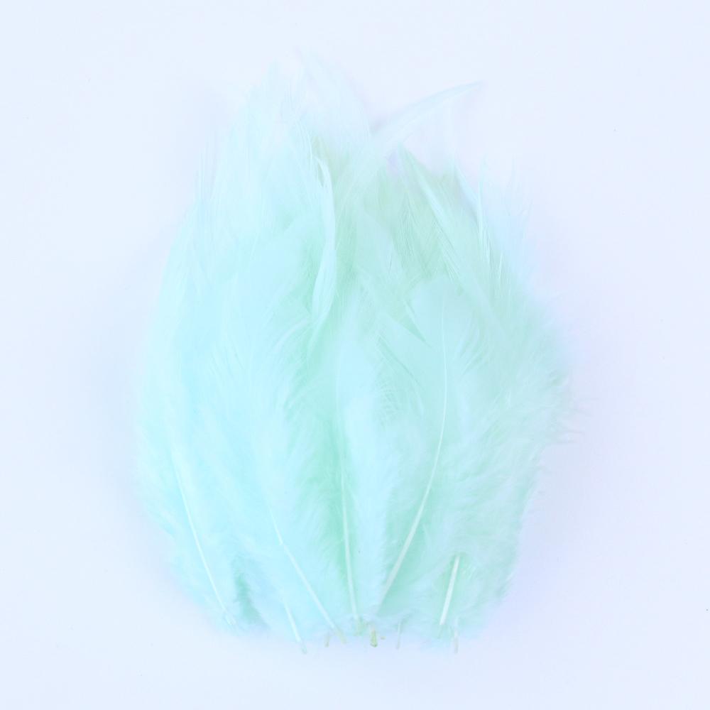 10-15cm Purple Chicken feather Natural Rooster feathers Fly-tying Material Cock Plumas for craft Dream Catcher Jewelry Decor