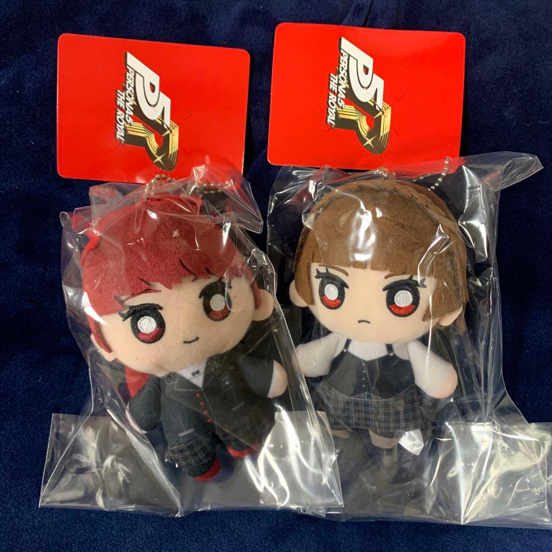 P5 Persona Plush Toy Mascot Keychain Kasumi Yoshizawa Makoto Niijima