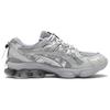 ASICS Gel Kinetic Fluent Y 'Silver' (Unisex) Piedmont Grey / Pure Silver Running Shoes 1203A837 020