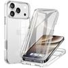 Case for iPhone 18 Pro Max, Full Protection Shockproof Scratch-Resistant Silicone+PC