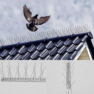 33/50cm balcón picos para palomas y repelente de aves espantapájaros Kit disuasivo Anti-pájaro espina clavo Kit