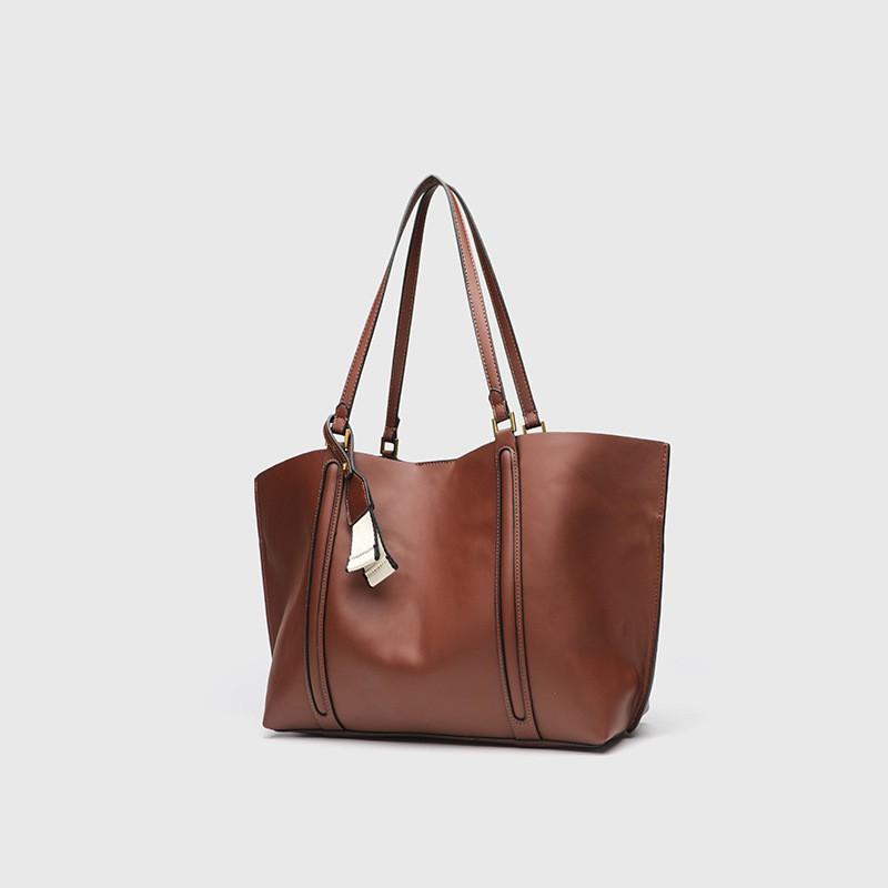 

ZR Cross-border Tote Bag New All-matching Fashionable Retro Large-capacity Work Commuting One-shoulder
