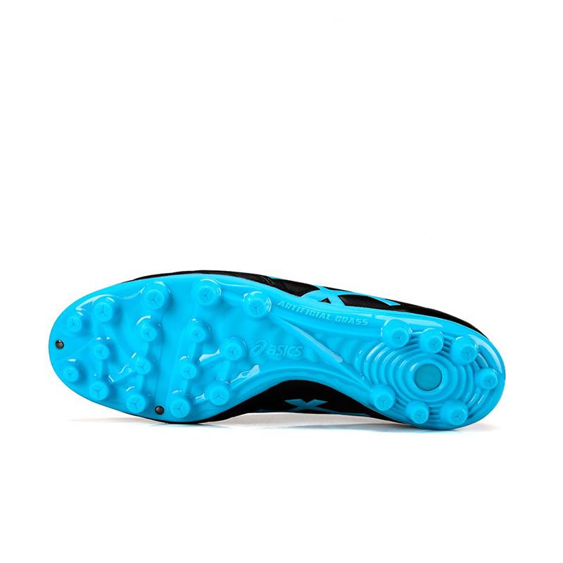 Asics Ultrezza Series Game Ag (Gel Short Stud) Artificial Grass Durable Breathable Soccer Shoes Men Soccer Shoes Black Blue 1103A024-005