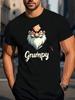 Men'S Casual Sports Fashion Short-Sleeve Shirt for Fitness And Outdoor Activitie
