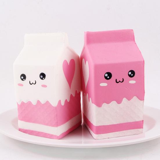 Soft Squishies Yogurt Milk Bottle Slow Rising Kids Adults Decompression Toy
