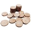 12pcs 4-5cm Unfinished Natural Wood Slices Wood Craft kit DIY Kids Arts and Crafts Christmas Ornaments Rustic Wedding Decor