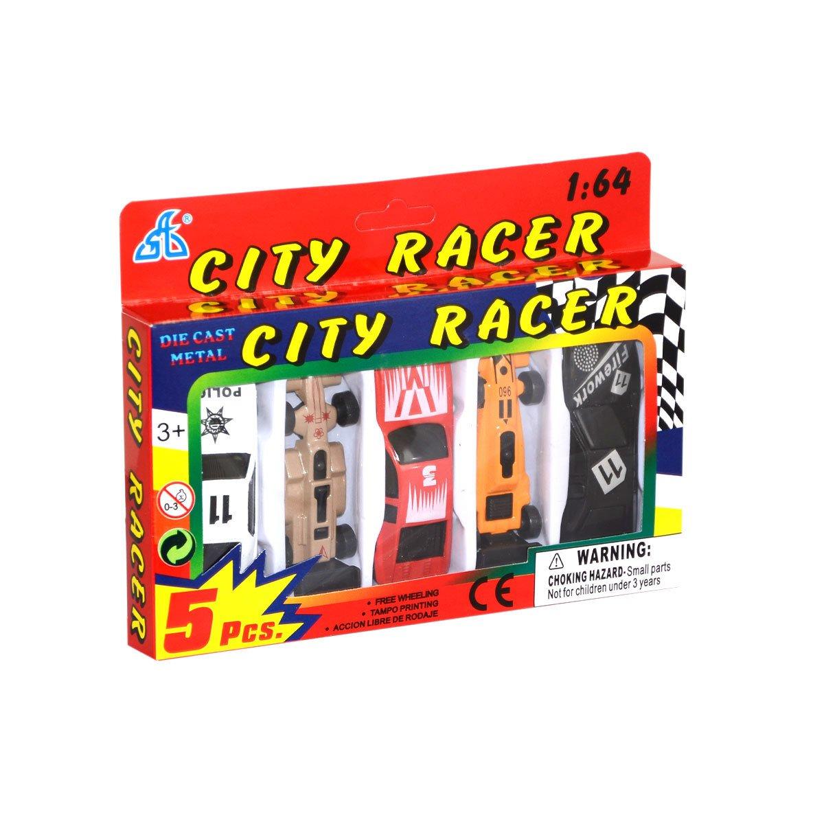 

92753-5 Набор из 5 металлических машинок -Canem