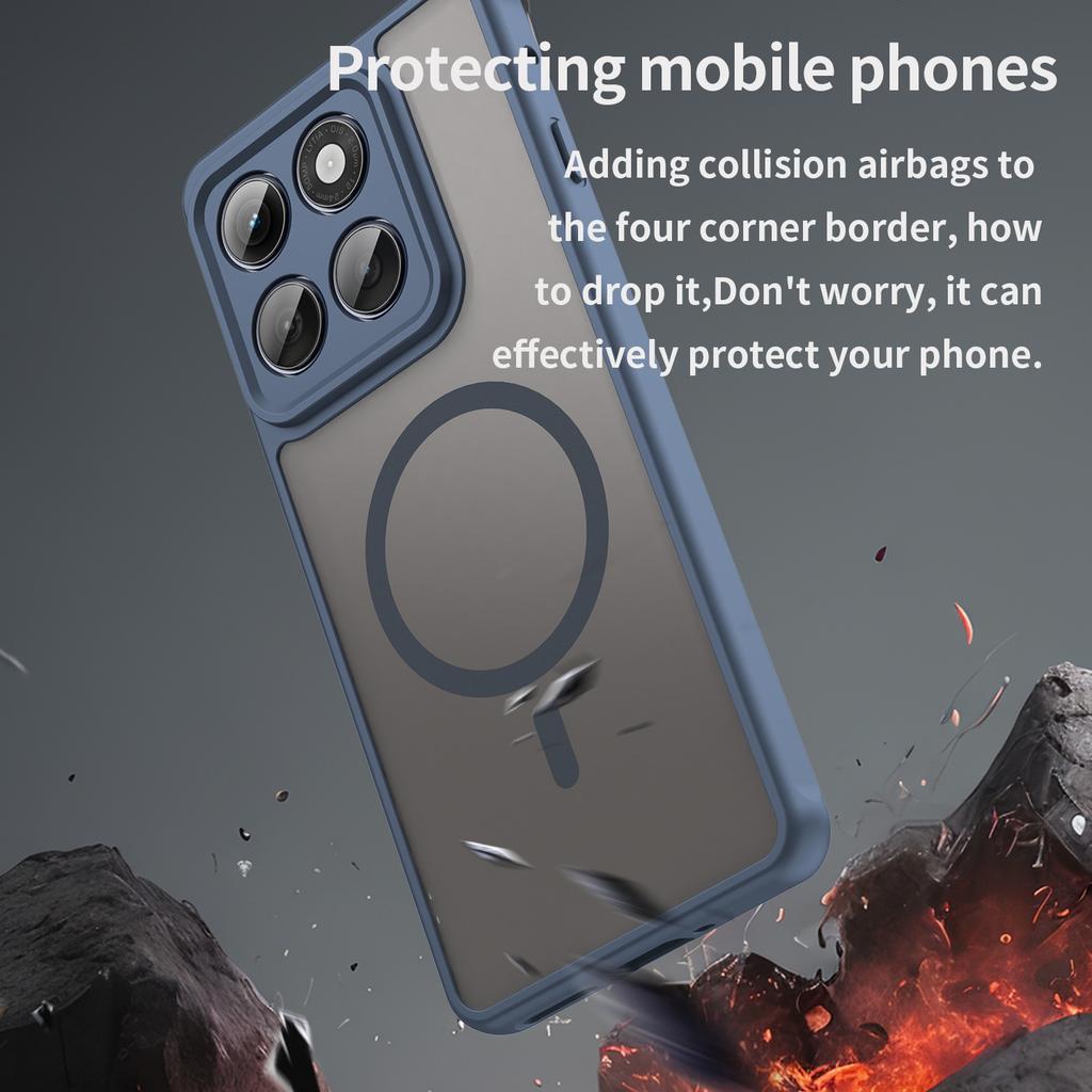 Motorola Moto Edge 60 Pro/Edge 60S Pro Magsafe Phone Case,Magnetic Shockproof Phone Case Cover for Motorola Moto Edge 60 Pro/Edge 60S Pro