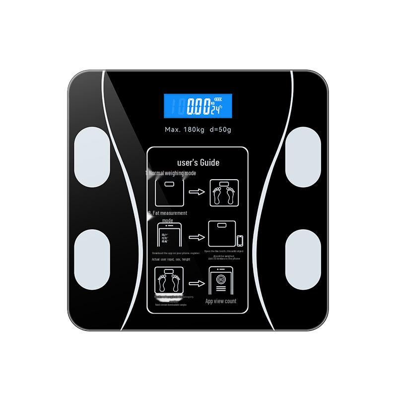 

Smart Bluetooth Body Fat Scale - Customizable Electronic Weight Scale for Adults Battery, Bubble Color Box (For Bulk Gifts)