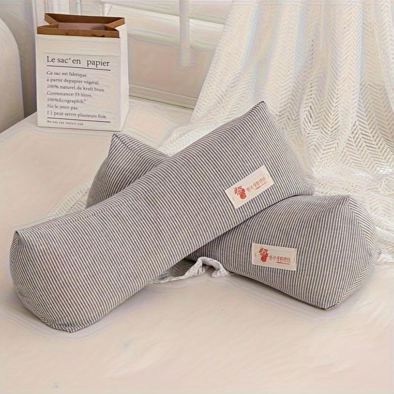 Healthy Buckwheat Hull Rhombus Neck Support Pillow for Better Sleep, Washable Zippered 3D Rhombus Buckwheat Pillow,Rhombus Cervical Pillow, Nap Pillow