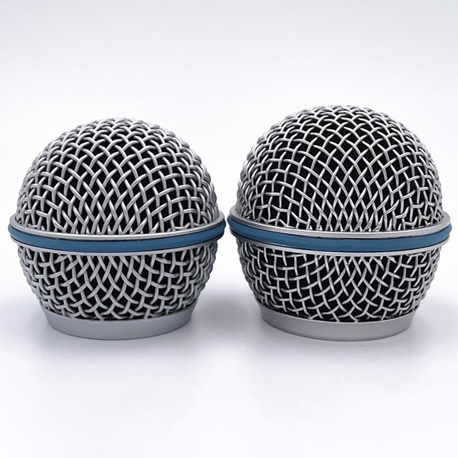 5PCS Microphone Grille Grill Steel Ball Head Mesh For Shure Beta58A SM58 Beta58