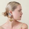 European & American Fashion Jewelry: Indian-Style Wind Chime Earrings, Retro Ethnic Tassel Design for Women