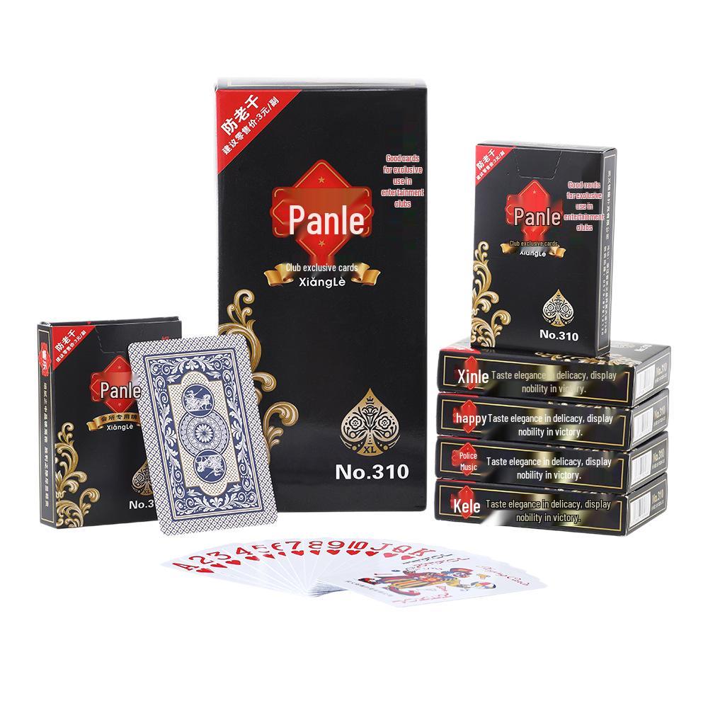 Xiang Yue High-End Poker Cards - Durable, Thickened Paper, Pack of 10 for Entertainment Clubs