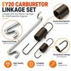 Coiled Spring Throttle Linkage Rod Hooked Ends Carburetor Spring Set  Lawn Mower Parts