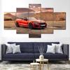 No Framed Canvas 5Pcs Competition Cabrios Car Wall Art Posters Pictures Paintings Home Decor for Living Room Decoration